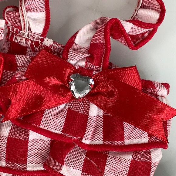 Wag a tude Ruffles and checkers Dress size XXS NWT - Picture 10 of 13